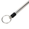 Faux Leather Stainless Steel Locking Spreader Bar Wrist Cuffs - Image 3