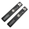 Faux Leather Stainless Steel Locking Spreader Bar Wrist Cuffs - Image 5