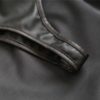 Black Faux Leather Lace Up Spanking Thong Skirt - Image 7