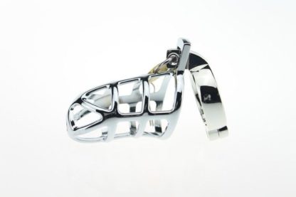 Stainless Steel Male Chastity Device Locking Cage - Image 6