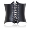Faux Leather Adjustable Waist Corset - Image 4