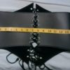 Faux Leather Adjustable Waist Corset - Image 7