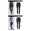 Fitted Womens Stretch Faux Leather Jeans Pants Leggings - Image 3