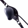 Inflatable Faux Leather Ball Mouth Pump Gag - Image 4