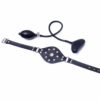 Inflatable Faux Leather Ball Mouth Pump Gag - Image 6