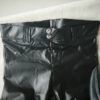 Faux Leather Wetlook Leggings Jeans Two Material Choices - Image 3