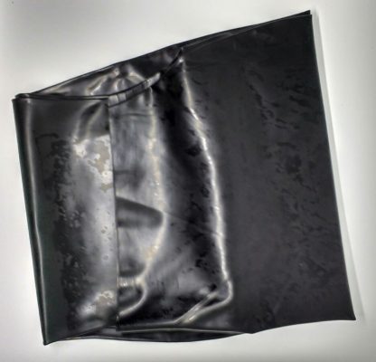 Womens Black Latex/Rubber Leggings - Image 2
