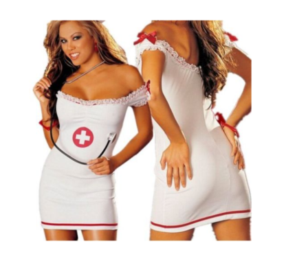 Nurse Fancy Dress Cosplay Costume