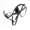 Faux Leather Head Harness Panel Ball Bondage Gag Restraint Mask Mouth - Image 4