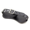 Faux Leather Sponge Locking Panel Ball Gag With Lock - Image 2