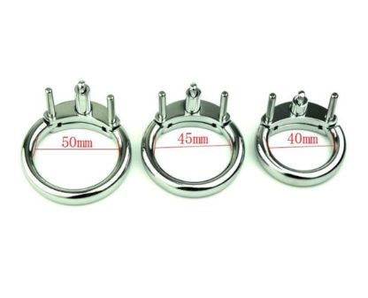 Replacement/Spare Ring Sizes For Male Chastity Short/Long Tube Cage 3 Sizes