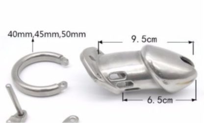 Replacement/Spare Ring Sizes For Male Chastity Short/Long Tube Cage 3 Sizes - Image 3