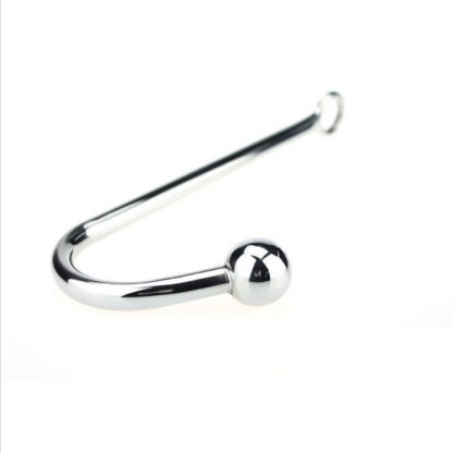 Stainless Steel 30*250 mm Metal Butt Anal Plug Hook - Image 3