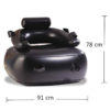 Inflatable Love Forbidden Bondage Sex Chair With Pump