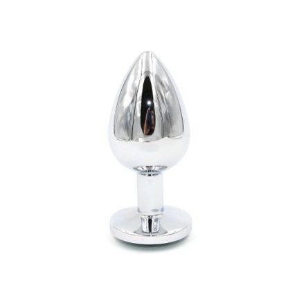 Stainless Steel Jewel Butt/Anal Plug Sizes Small Medium Large - Image 3