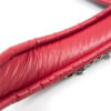 Black/Red Faux Leather Buckle Handcuffs - Image 4