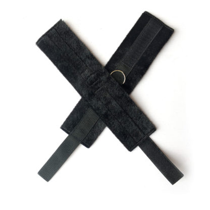 Under Bed Black Nylon Bondage Restraints Set - Image 7