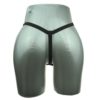 Real Leather Female Electro Shock Bondage Belt Thong - Image 4