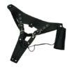 Real Leather Female Electro Shock Bondage Belt Thong - Image 7