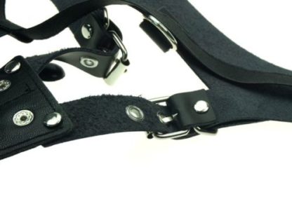Real Leather Female Electro Shock Bondage Belt Thong - Image 8