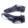 Female Feet Restraint Faux Leather Foot Bondage Booties Socks - Image 3
