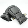 Faux Leather Padded Locking Bondage Mittens - Image 2