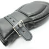 Faux Leather Padded Locking Bondage Mittens - Image 7