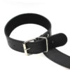 Faux Leather 'Buckle' Neck Collar To Hand Restraint Wrist Cuffs - Image 6