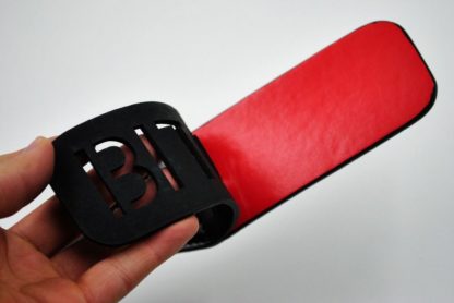 Faux Leather Spanking Paddle 3 Styles Available 32cmx6cm - Image 3