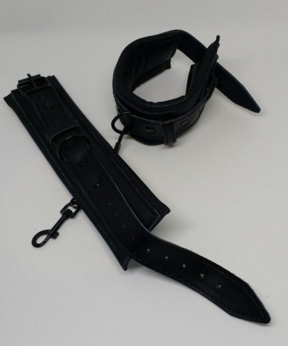 Real Leather Genuine Leather 3pc Bondage Set - Image 5
