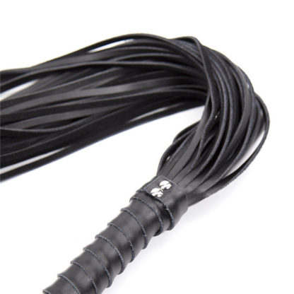 Real Leather Genuine Leather 68cm Tails Whip - Image 3