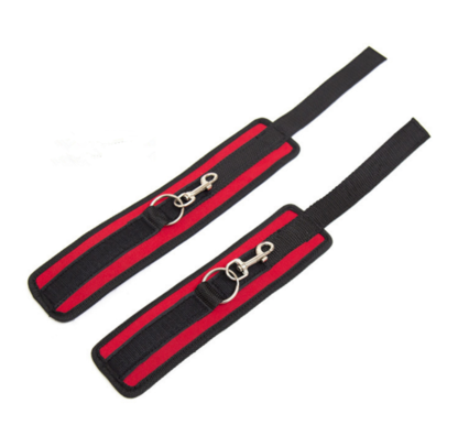 Under Bed Red/Black Bondage Restraints Set - Image 4