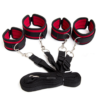 Under Bed Red/Black Bondage Restraints Set - Image 6