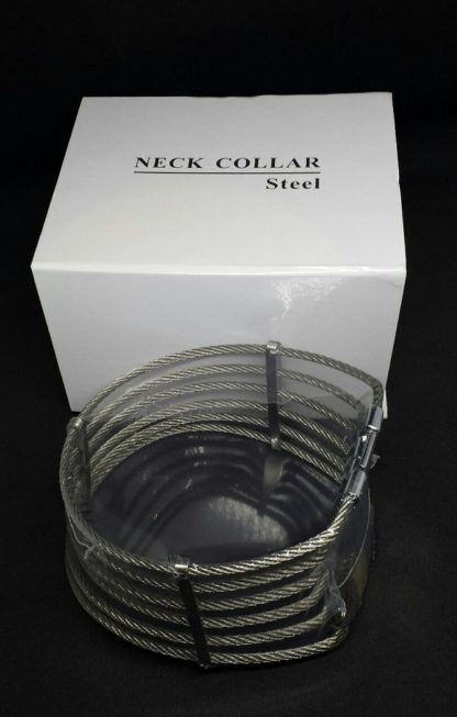 Female Stainless Steel Locking Neck Posture Collar 120/130mm - Image 5