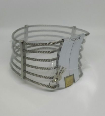 Female Stainless Steel Locking Neck Posture Collar 120/130mm - Image 6