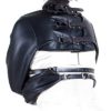 Women's Black Open Bust Locking Straight Jacket - Image 3