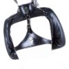 Women's Black Open Bust Locking Straight Jacket - Image 4