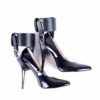 Style 2 Faux Leather High Heel Shoes Locking Straps With Locks