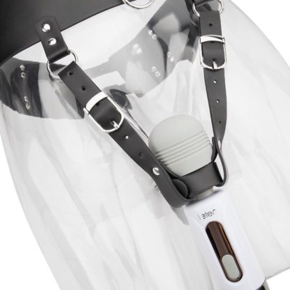 PU Faux Leather Orgasm Belt Female Chastity Belt - Image 2