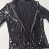 Shiny Wetlook Womens Catsuit 3 Way Zip Red or Black - Image 12