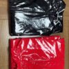 Shiny Wetlook Womens Catsuit 3 Way Zip Red or Black - Image 3