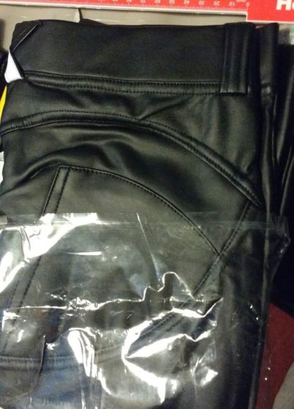 Faux Leather Wetlook Leggings Jeans Two Material Choices - Image 7