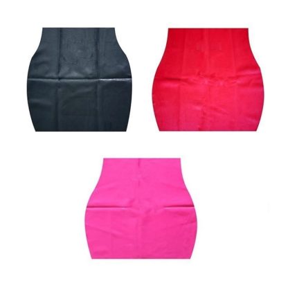 Womens Red Moulded Latex/Rubber Mini Skirt 100% Natural Rubber Skirt - Image 2