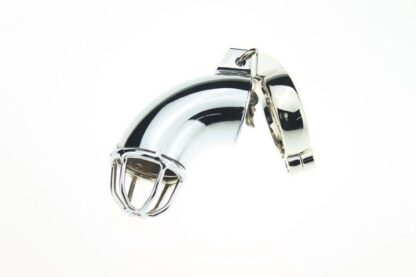 Cage Cap Stainless Steel Male Chastity Device Cock Cage Penis Cage Locking - Image 2