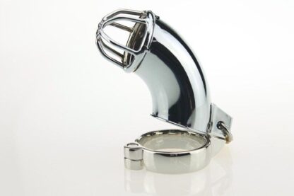 Cage Cap Stainless Steel Male Chastity Device Cock Cage Penis Cage Locking - Image 5