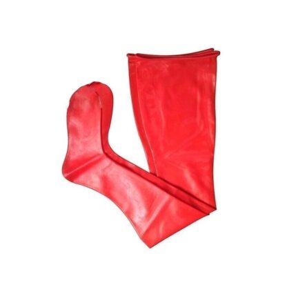 Long Latex Rubber Stockings Unisex 3 Colours Available - Image 6