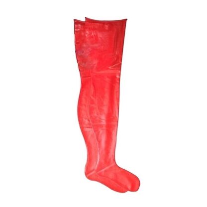 Long Latex Rubber Stockings Unisex 3 Colours Available - Image 5