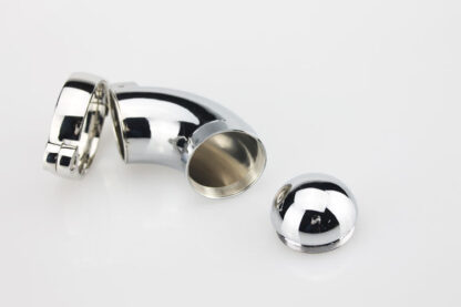 Screw Cap Stainless Steel Male Chastity Device Cock Cage Penis Cage Locking - Image 11