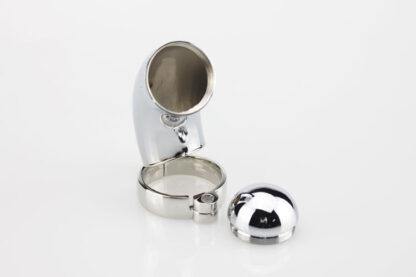Screw Cap Stainless Steel Male Chastity Device Cock Cage Penis Cage Locking - Image 12