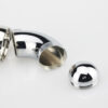 Screw Cap Stainless Steel Male Chastity Device Cock Cage Penis Cage Locking - Image 5
